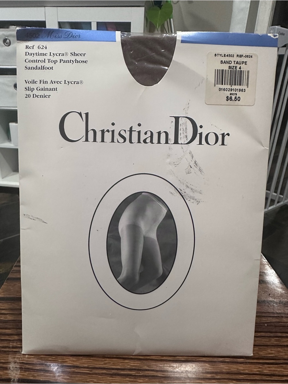 DiorSheer Control Top Hosiery (Bundled 3 pcs) size 4